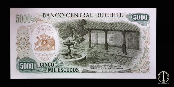 5000 Escudos - Chile (Sin circular)