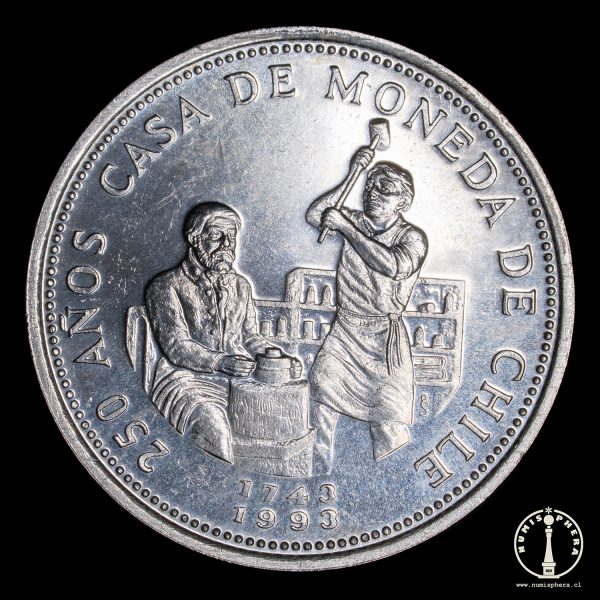 2000 Pesos 1993 - Chile